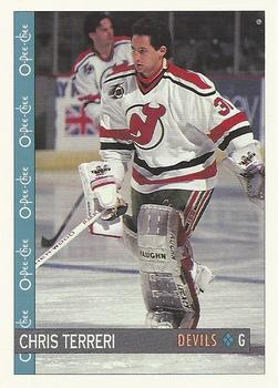 #282 Chris Terreri - New Jersey Devils - 1992-93 O-Pee-Chee Hockey