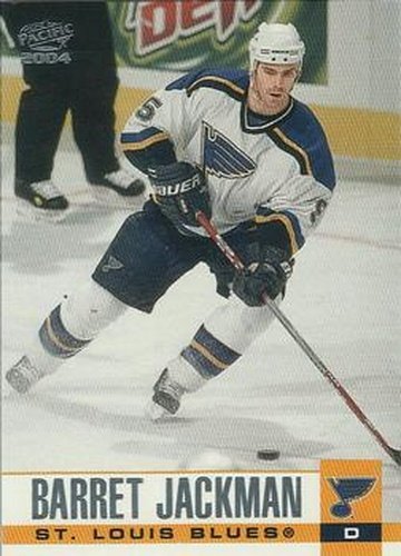 #282 Barret Jackman - St. Louis Blues - 2003-04 Pacific Hockey