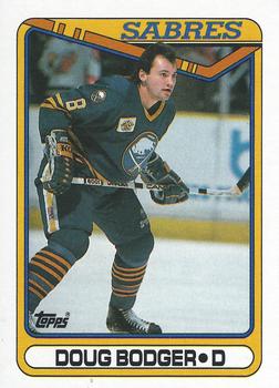 #282 Doug Bodger - Buffalo Sabres - 1990-91 Topps Hockey