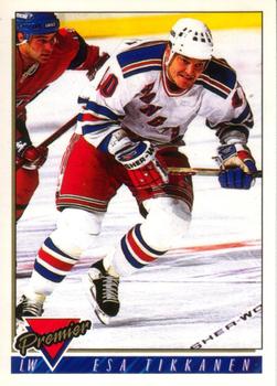 #282 Esa Tikkanen - New York Rangers - 1993-94 O-Pee-Chee Premier Hockey
