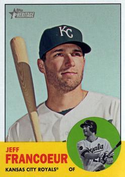 #282a Jeff Francoeur - Kansas City Royals - 2012 Topps Heritage Baseball