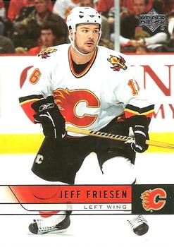 #283 Jeff Friesen - Calgary Flames - 2006-07 Upper Deck Hockey