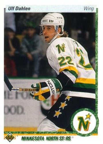 #283 Ulf Dahlen - Minnesota North Stars - 1990-91 Upper Deck Hockey
