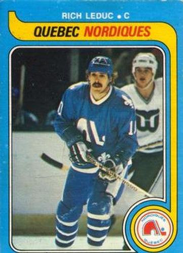 #283 Rich Leduc - Quebec Nordiques - 1979-80 O-Pee-Chee Hockey