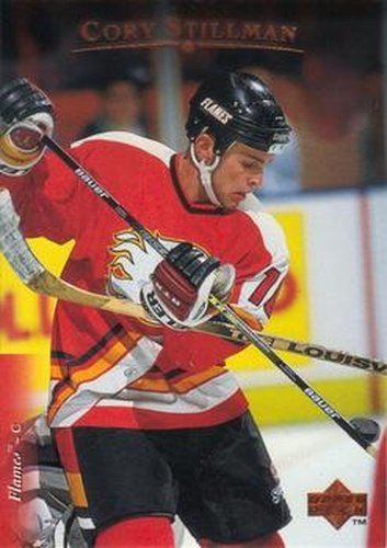 #283 Cory Stillman - Calgary Flames - 1995-96 Upper Deck Hockey