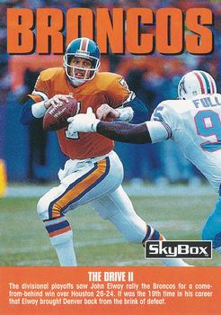 #283 John Elway - Denver Broncos - 1992 SkyBox Impact Football
