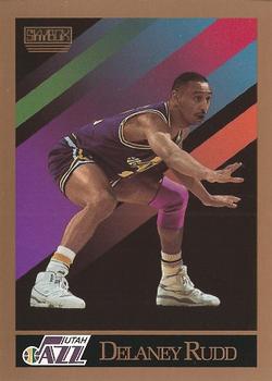 #283 Delaney Rudd - Utah Jazz - 1990-91 SkyBox Basketball