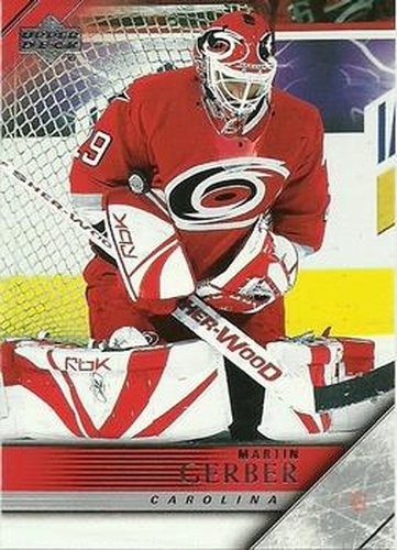 #283 Martin Gerber - Carolina Hurricanes - 2005-06 Upper Deck Hockey