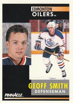 #283 Geoff Smith - Edmonton Oilers - 1991-92 Pinnacle Hockey