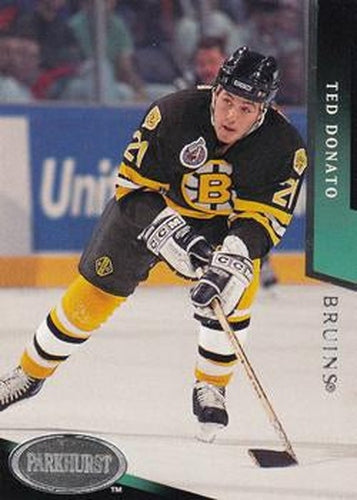 #283 Ted Donato - Boston Bruins - 1993-94 Parkhurst Hockey