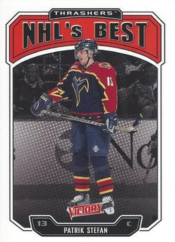 #283 Patrik Stefan - Atlanta Thrashers - 2000-01 Upper Deck Victory Hockey