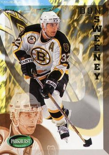 #283 Don Sweeney - Boston Bruins - 1995-96 Parkhurst International Hockey