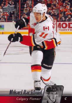 #283 Mikael Backlund - Calgary Flames - 2010-11 Upper Deck Hockey