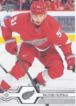 #283 Valtteri Filppula - Detroit Red Wings - 2019-20 Upper Deck Hockey