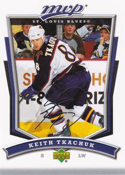 #283 Keith Tkachuk - St. Louis Blues - 2007-08 Upper Deck MVP Hockey