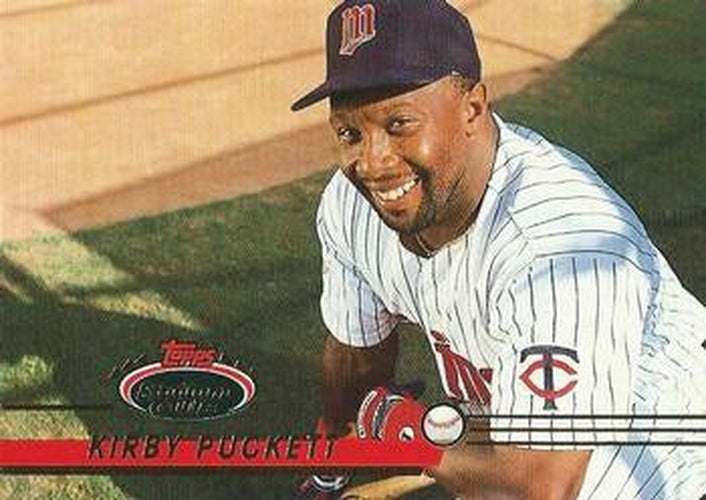 #283 Kirby Puckett - Minnesota Twins - 1993 Stadium Club Baseball