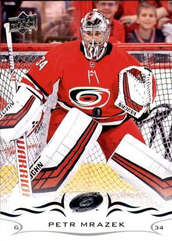 #283 Petr Mrazek - Carolina Hurricanes - 2018-19 Upper Deck Hockey