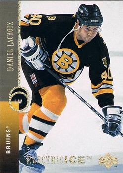 #283 Daniel Lacroix - Boston Bruins - 1994-95 Upper Deck Hockey - Electric Ice