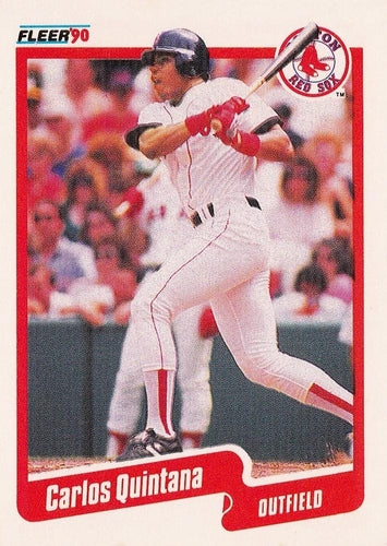 #283 Carlos Quintana - Boston Red Sox - 1990 Fleer USA Baseball