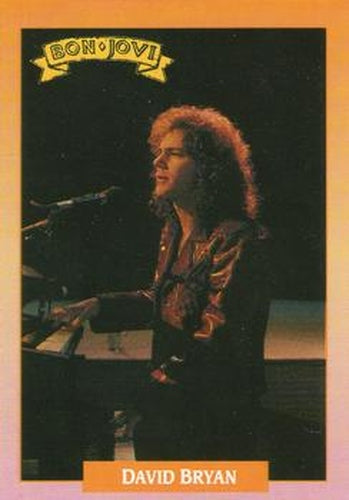 #283 David Bryan - 1991 Brockum Rock Cards