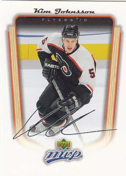 #283 Kim Johnsson - Philadelphia Flyers - 2005-06 Upper Deck MVP Hockey