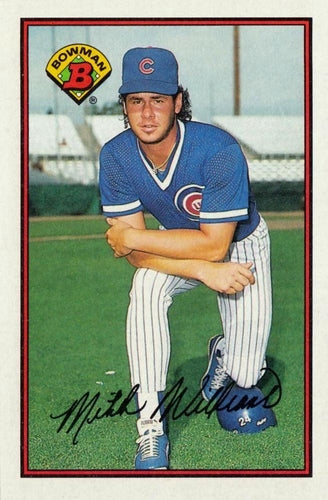 #283 Mitch Williams - Chicago Cubs - 1989 Bowman Baseball