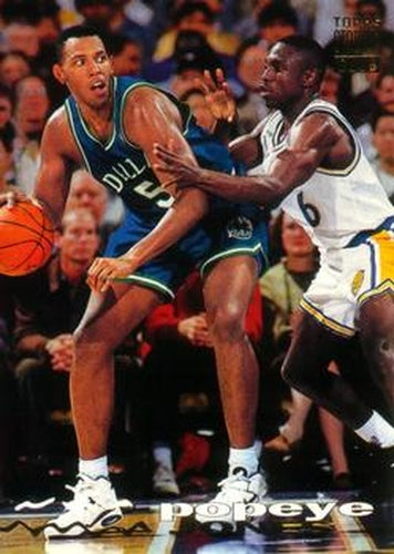 #283 Popeye Jones - Dallas Mavericks - 1993-94 Stadium Club Basketball