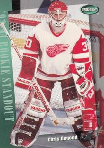#283 Chris Osgood - Detroit Red Wings - 1994-95 Parkhurst Hockey