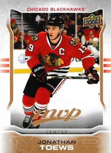 #283 Jonathan Toews - Chicago Blackhawks - 2014-15 Upper Deck MVP Hockey