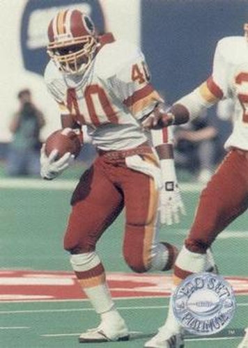 #283 Alvin Walton - Washington Redskins - 1991 Pro Set Platinum Football