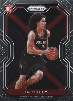 #283 CJ Elleby - Portland Trail Blazers - 2020-21 Panini Prizm Basketball