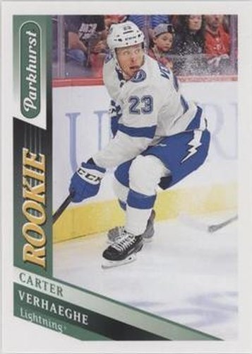 #283 Carter Verhaeghe - Tampa Bay Lightning - 2019-20 Parkhurst Hockey
