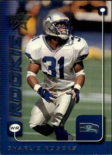 #283 Charlie Rogers - Seattle Seahawks - 1999 Leaf Rookies & Stars Football