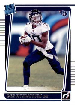 #283 Dez Fitzpatrick - Tennessee Titans - 2021 Donruss Football