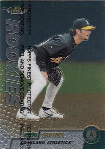 #283 Eric Chavez - Oakland Athletics - 1999 Finest Baseball