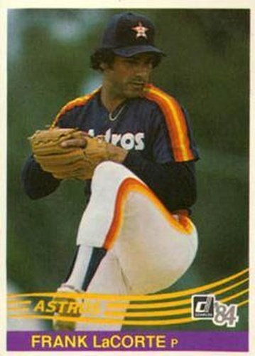 #283 Frank LaCorte - Houston Astros - 1984 Donruss Baseball