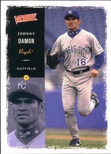 #283 Johnny Damon - Kansas City Royals - 2000 Upper Deck Victory Baseball