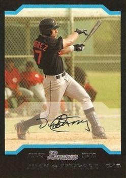 #283 Juan Gutierrez - Baltimore Orioles - 2004 Bowman Baseball