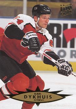 #283 Karl Dykhuis - Philadelphia Flyers - 1995-96 Ultra Hockey