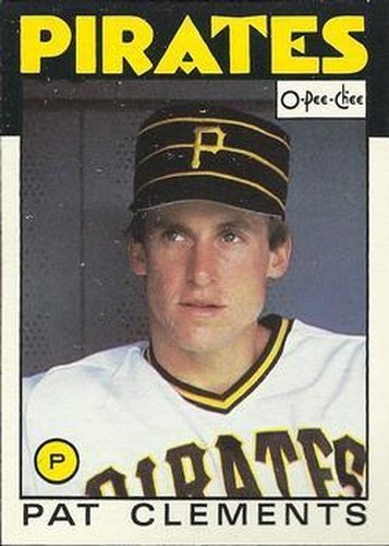 #283 Patements - Pittsburgh Pirates - 1986 O-Pee-Chee Baseball
