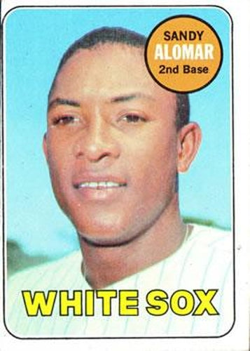 #283 Sandy Alomar - Chicago White Sox - 1969 Topps Baseball