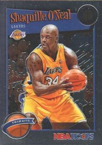#283 Shaquille O'Neal - Los Angeles Lakers - 2019-20 Hoops Premium Stock Basketball