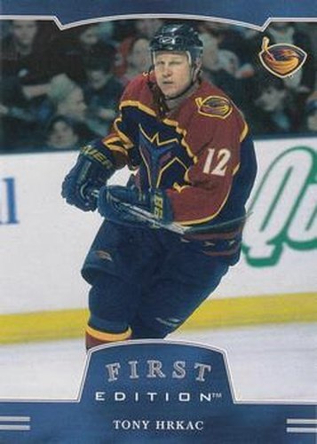 #283 Tony Hrkac - Atlanta Thrashers - 2002-03 Be a Player First Edition Hockey