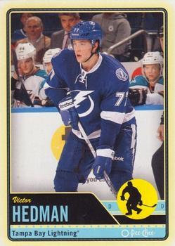 #283 Victor Hedman - Tampa Bay Lightning - 2012-13 O-Pee-Chee Hockey