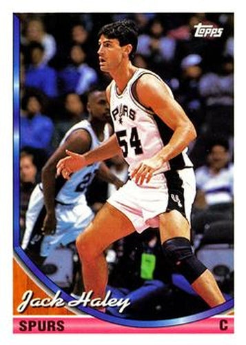 #283 Jack Haley - San Antonio Spurs - 1993-94 Topps Basketball