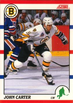 #283 John Carter - Boston Bruins - 1990-91 Score Canadian Hockey