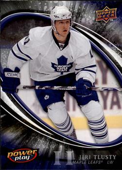 #283 Jiri Tlusty - Toronto Maple Leafs - 2008-09 Upper Deck Power Play Box Set Hockey