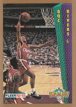 #283 Doc Rivers - Los Angeles Clippers - 1992-93 Fleer Basketball