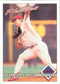 #283 Terry Mulholland - Philadelphia Phillies - 1993 O-Pee-Chee Baseball