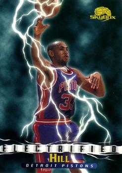 #283 Grant Hill - Detroit Pistons - 1995-96 SkyBox Premium Basketball